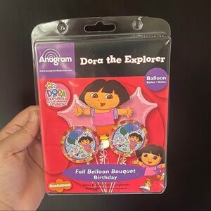 Nickelodeon Dora the Explorer Balloon Set - Pink and Red